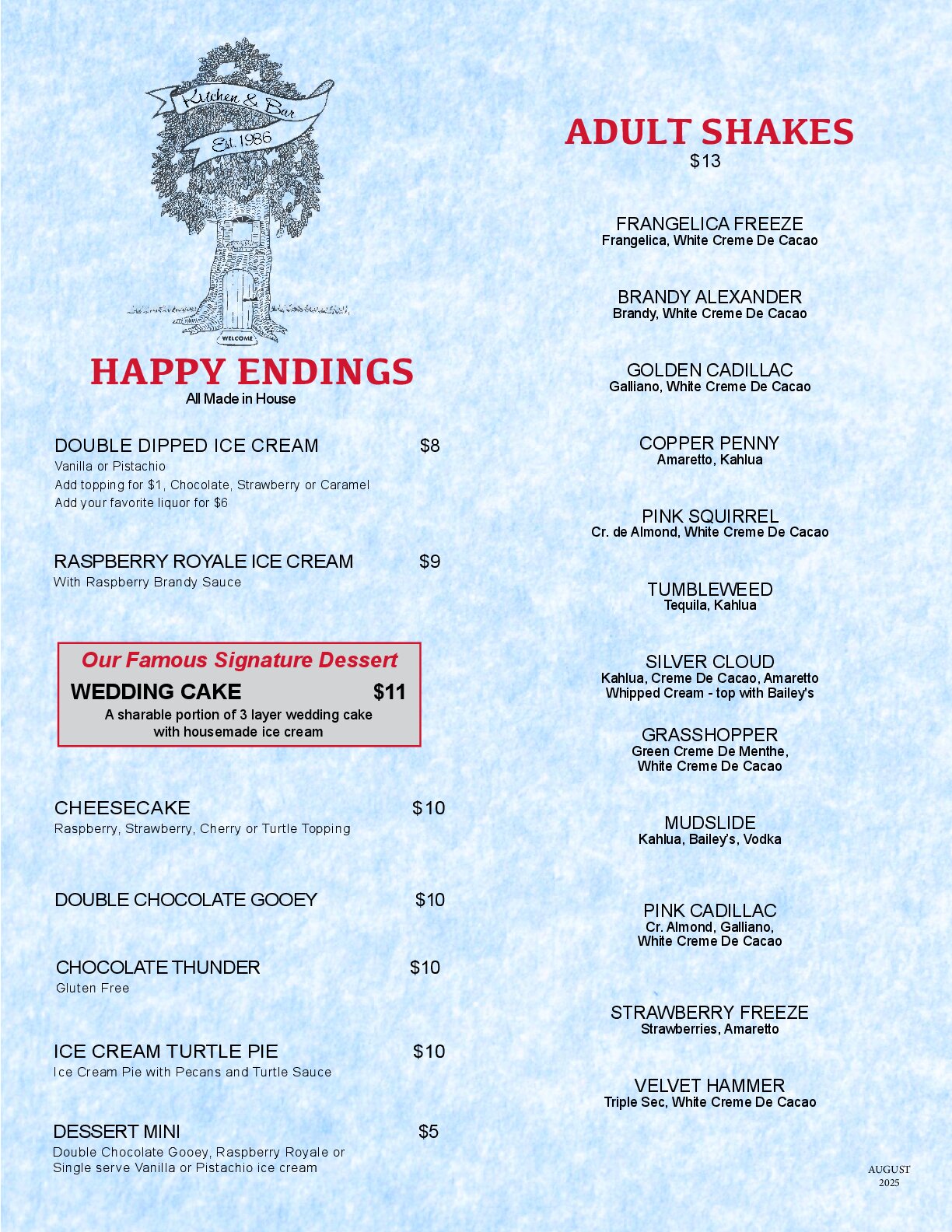 Dessert Menu thumbnail